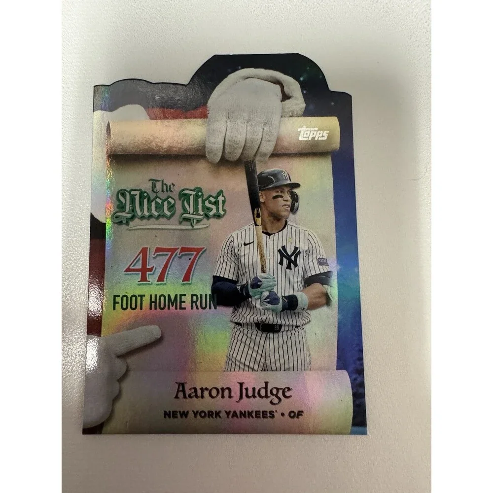 5 Card Bundle Aaron Judge Nice List Combo And Wade Boggs For Fun All Great Shape